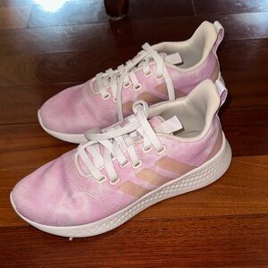 Adidas Women's Soft Pink Sneakers
